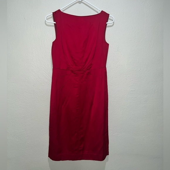 Banana Republic Red Sleeveless Dress - Picture 1 of 9